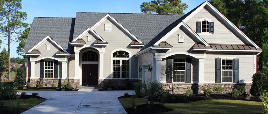 The Craftsman Flintstone Layered with Wood Walls